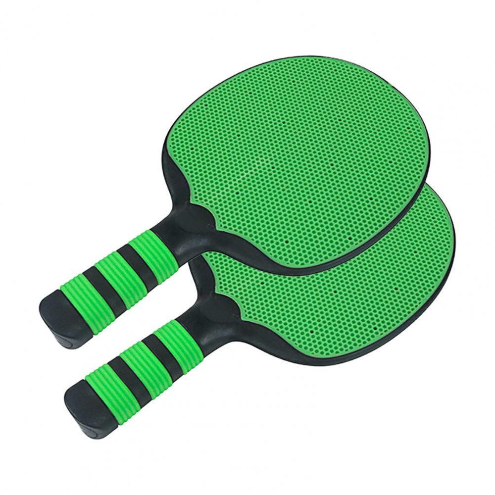 Silicone Ping Pong Paddles Set 4Player Table Tennis Rackets With Ergonomic Handle Beginner Pingpong 3