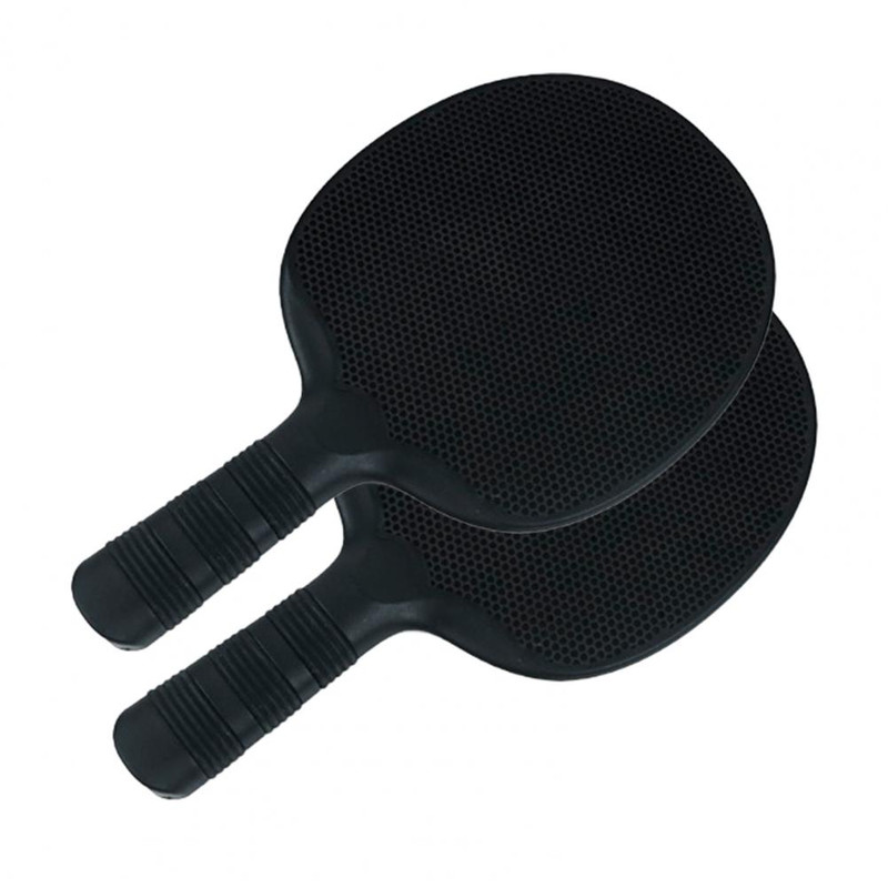 Silicone Ping Pong Paddles Set 4Player Table Tennis Rackets With Ergonomic Handle Beginner Pingpong 4