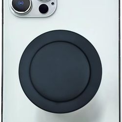 magnetic folding mobile phone grip holder, popped socket pocket for magsafe iphone mac, samsung expanding stand