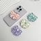 Cute Bow Magnetic Folding Phone Holder Socket Grip for MagSafe iPhone Mac Samsung Safe Ring Finger Expanding Stand