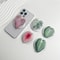 Tropical Leaf Magsafe Phone Grip Holder, Safe Ring Expanding Stand for IPhone Mac Samsung Fashion Decoration