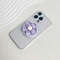 Magnetic Cute Floral Retractable Grip For Magsafe IPhone Clear Resin Candy Flower Phone Holder Fold 8