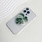 Plant Leaf Magnetic Folding Mobile Phone Grip Holder Socket Pocket Support For Magsafe iPhone Samsung Mac Safe Stylish