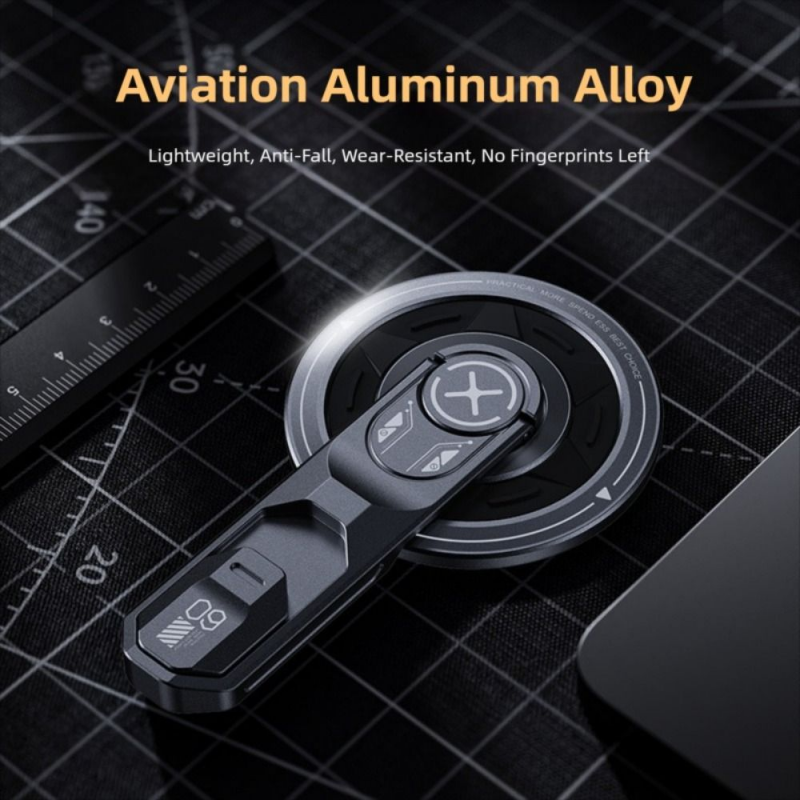 Fidget Magnetic Phone Grip Holder with 20N Strong Magnet for iPhone, Magsafe Ring Phone Stand Magnetic Phone Holder