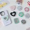 Cute 3D Love Heart Flower For Magsafe Charging Grip Tok For iPhone15 Wireless Case Folding Magnetic Finger Stand