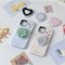 Cute 3D Love Heart Flower For Magsafe Charging Grip Tok For iPhone15 Wireless Case Folding Magnetic Finger Stand