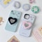Cute 3D Love Heart Flower For Magsafe Charging Grip Tok For iPhone15 Wireless Case Folding Magnetic Finger Stand
