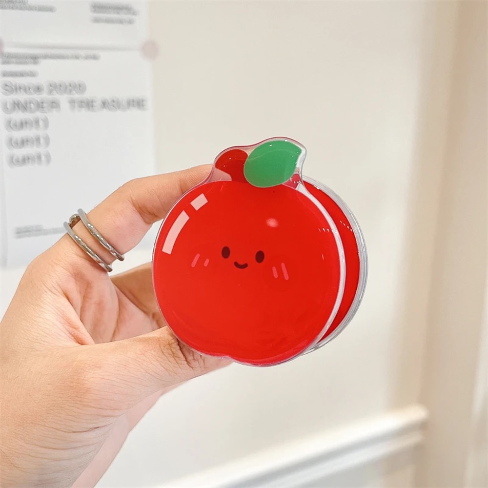 Korean Cute Cartoon Fruit Magnetic Holder Grip Tok Griptok Phone Stand Holder Support iPhone Pad MagSafe Smart Tok
