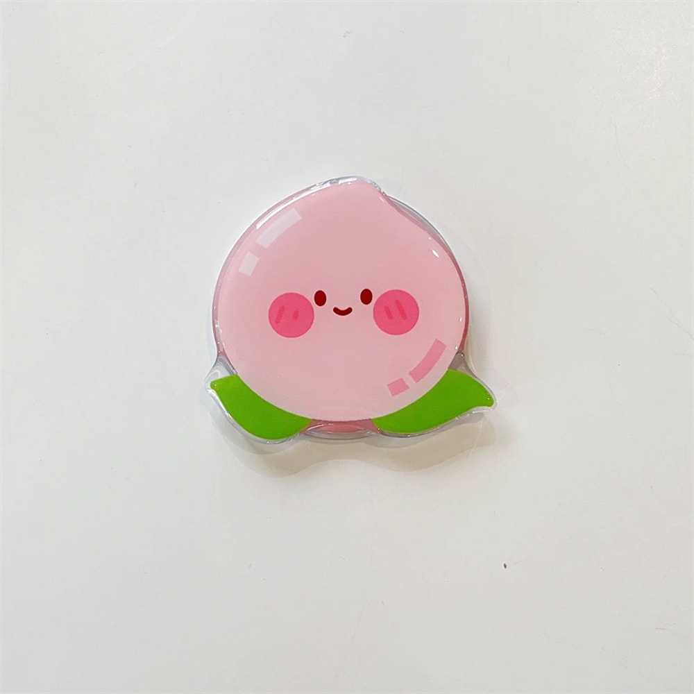 Korean Cute Cartoon Fruit Magnetic Holder Grip Tok Griptok Phone Stand Holder Support iPhone Pad MagSafe Smart Tok