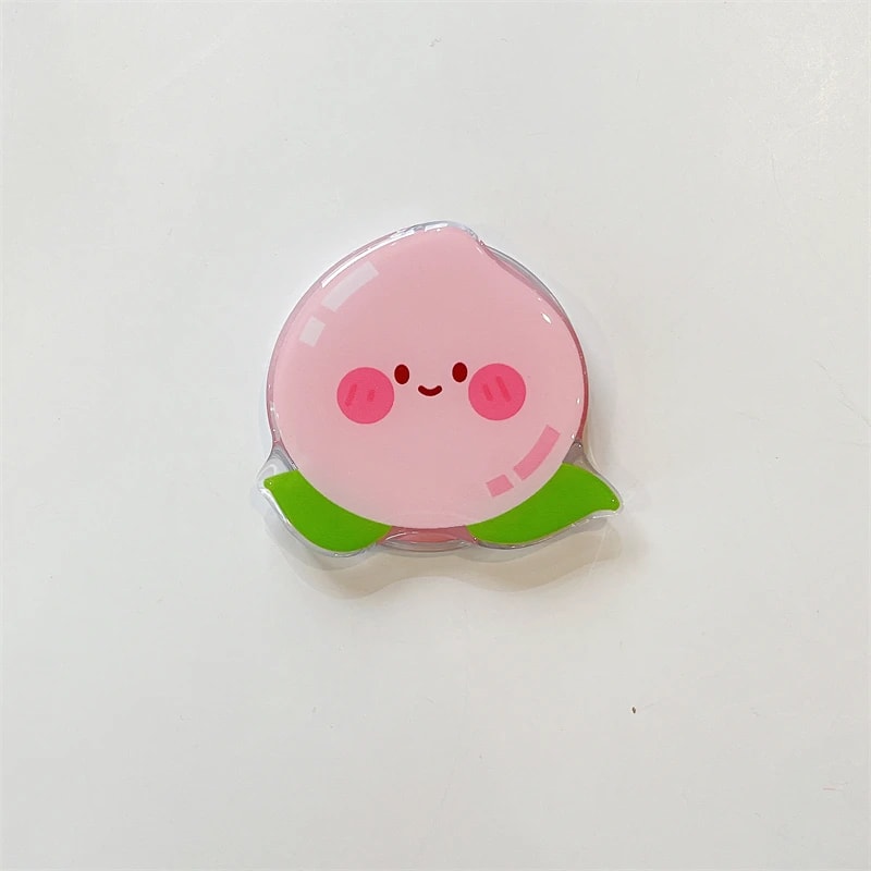Korean Cute Cartoon Fruit Magnetic Holder Grip Tok Griptok Phone Stand Holder Support iPhone Pad MagSafe Smart Tok