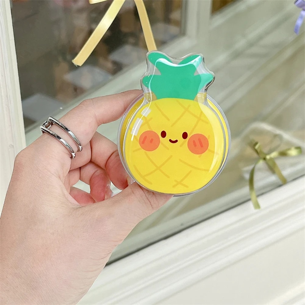 Korean Cute Cartoon Fruit Magnetic Holder Grip Tok Griptok Phone Stand Holder Support iPhone Pad MagSafe Smart Tok