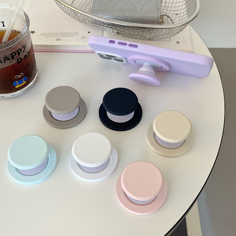 Cute Phone Holder Stand for iPhone Samsung Support Korean Ins Style Grip Folding Pocket Socket Bracket for Mobilephone