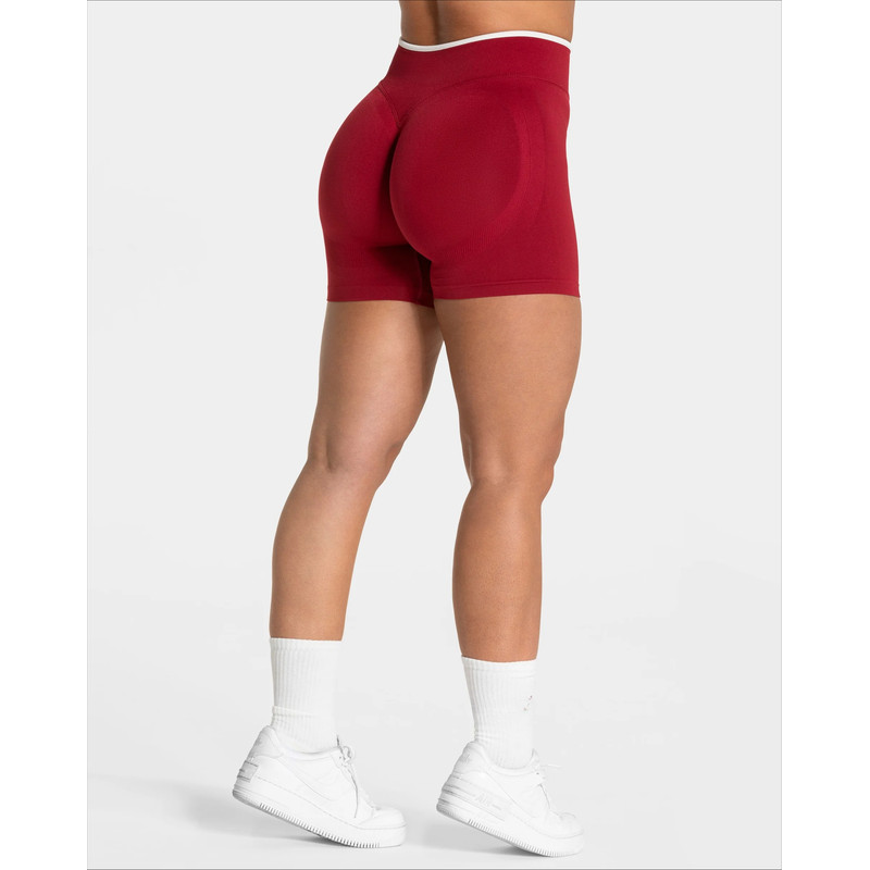 High Waist Sculpting Yoga Shorts Womens Seamless Workout Shorts For Running Gym Hip Lifting Solid W 4