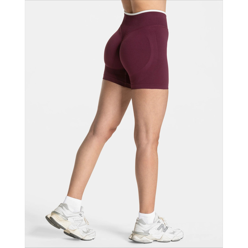 High Waist Sculpting Yoga Shorts Womens Seamless Workout Shorts For Running Gym Hip Lifting Solid W 7