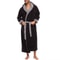 Mens Plush Bathrobe With Pockets Soft Coral Fleece Robe Long Sleeve Home Gown For Winter Sleepwear 0