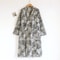 Womens Cotton Kimono Robe, Lightweight Loungewear, Jacquard Bathrobe and Negligee for Homewear