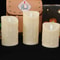 Remote Control Flameless Candles, Realistic Moving Wick Battery Operated Pillar Candles for Wedding, Home Decor