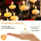 Floating Candles Unscented Disc Candles For Weddings Valentines Day Bathtub Decor Romantic Party Ce 2