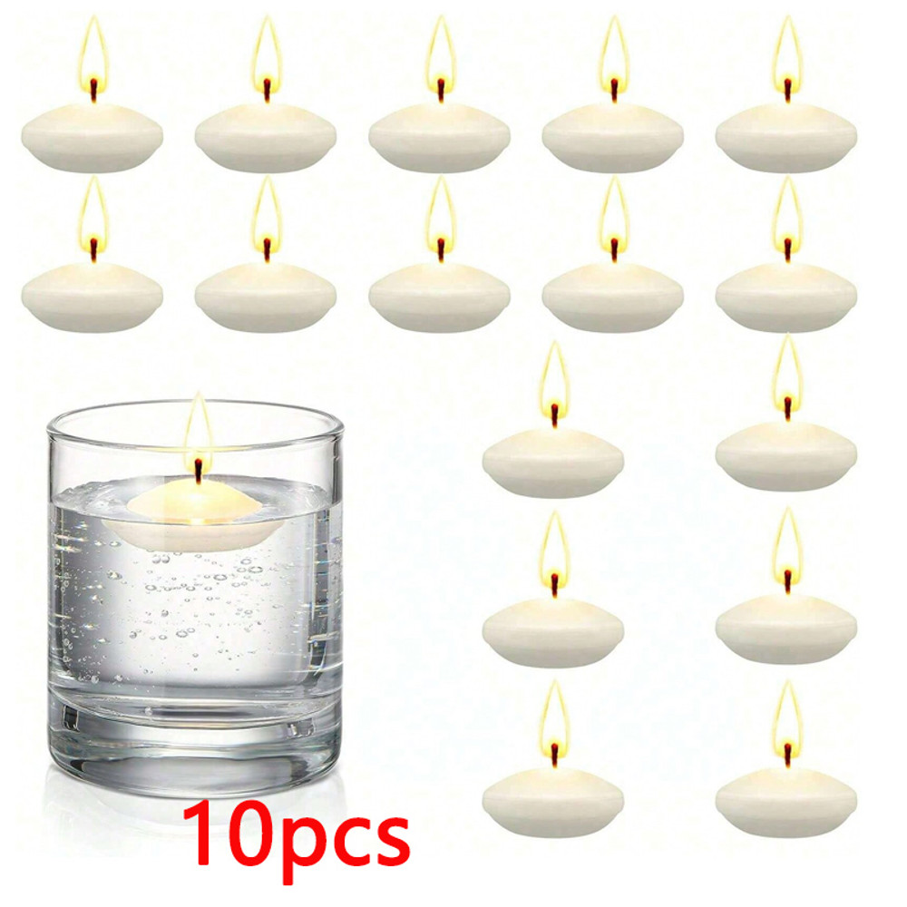 Floating Candles Unscented Disc Candles For Weddings Valentines Day Bathtub Decor Romantic Party Ce 3