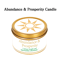 Abundance And Prosperity Ritual Candle Soy Wax Scented Candle With Crystal Home Aromatherapy Gift 5