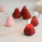 Strawberry Shaped Scented Candles, 4pcs Realistic Fruit Aromatherapy Candles, Miniature Photo Prop Candles, Gift Set