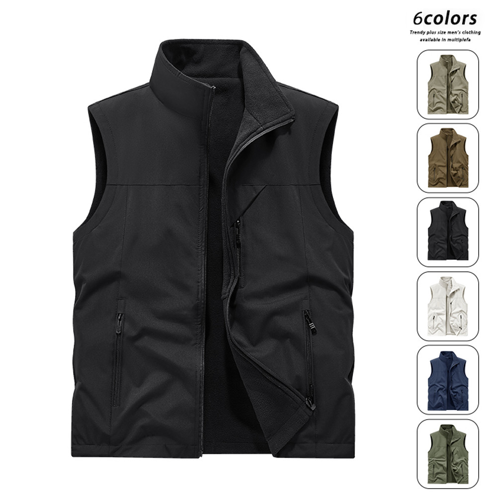 Mens Tactical Hunting Vest 2025 Outdoor Fleece Waistcoat For Hiking Fishing And Military Leisure 4