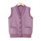 Spring Fashion Outerwear Womens Fleece Lined Cardigan Vest Open Front Style For Mommy And Middle Ag 4