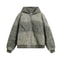 Trendy American Style Jacket for Men, Distressed Functional Coat, Deconstruct Hooded Casual Wear, 2025 Autumn Collection