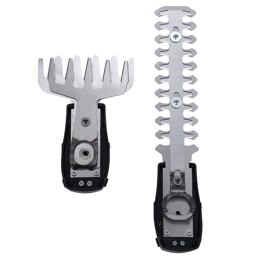 18V Cordless Hedge Trimmer Grass Shear 2in1 Mini Handheld Electric Shrubbery Trimmer For Garden 5