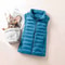 Slim Sleeveless Jacket For Women Ultra Light Down Vest Portable Lightweight Windproof Waistcoat 3