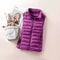 Slim Sleeveless Jacket For Women Ultra Light Down Vest Portable Lightweight Windproof Waistcoat 8