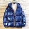 Trendy Mens Cotton Coat Winter Puffer Jacket Fleece Lined Plus Size Cold Weather Jacket 4