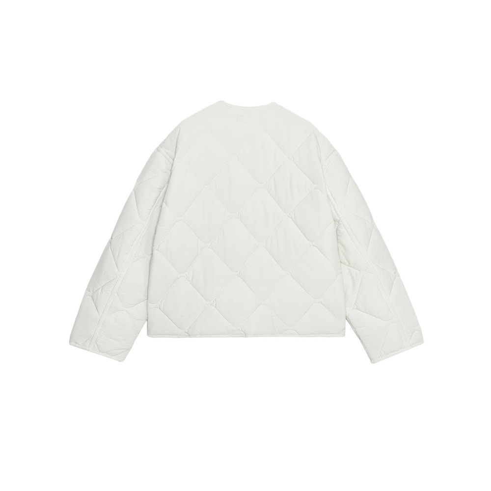 New Arrival, Women's Simple Daily Commute Coat, Waterproof Cotton Jacket, Long Sleeve Round Neck Single