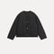 New Arrival, Women's Simple Daily Commute Coat, Waterproof Cotton Jacket, Long Sleeve Round Neck Single