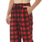 Men's Fleece Pajama Pants, 2 Pack Plaid Sleep Pants, with Pockets, Soft Warm Loungewear