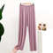 Soft Modal Pajama Pants for Women, Mosquito Proof Sleepwear, Relaxed Fit Thin Homewear, Smooth Draping Long Pants
