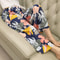 Women's Floral Print Pajama Pants, Loose Fit Viscose Loungewear, Anti Mosquito Wide Leg Pants for Summer and Autumn