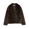 HH Women Elegant Faux Fur Coat Warm Fluffy Loose Long Sleeve Lapel Jacket Autumn Winter Fashion High Street Lady Outerwear
