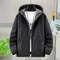 Men's Thin Hooded Jacket, Stylish Sun Protection Outerwear, Comfortable Youthful Casual Wear
