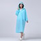 Women's Translucent Rain Poncho, Yellow Waterproof Raincoat, Outdoor Adult Rain Gear, Plastic Suit, Clear Rain Coat