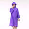 Women's Translucent Rain Poncho, Yellow Waterproof Raincoat, Outdoor Adult Rain Gear, Plastic Suit, Clear Rain Coat