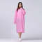 Women's Translucent Rain Poncho, Yellow Waterproof Raincoat, Outdoor Adult Rain Gear, Plastic Suit, Clear Rain Coat