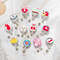 Creative Cartoon Nurse ID Badge Clip Retractable Reel Easy Pull Clip Set For Medical Professionals 0