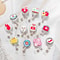 Creative Cartoon Nurse ID Badge Clip Retractable Reel Easy Pull Clip Set For Medical Professionals 0