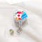 Creative Cartoon Nurse ID Badge Clip Retractable Reel Easy Pull Clip Set For Medical Professionals 14
