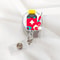 Creative Cartoon Nurse ID Badge Clip Retractable Reel Easy Pull Clip Set For Medical Professionals 20