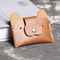 Creative Leather Card Holder, Cute Cartoon Puppy Design, Top Layer Cowhide ID and Cash Bag