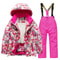 Professional Childrens Ski Suit Set, For Boys And Girls, Warm Parent Child Style For Small Children