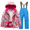 Professional Childrens Ski Suit Set, For Boys And Girls, Warm Parent Child Style For Small Children