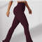 Super Soft Plus Size Flare Pants, High Waisted Tummy Control Leggings, Bootleg Bell Bottoms for Running